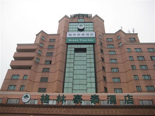 Greentree Inn Jiangsu Wuxi New District Airport Business Hotel Eksteriør bilde