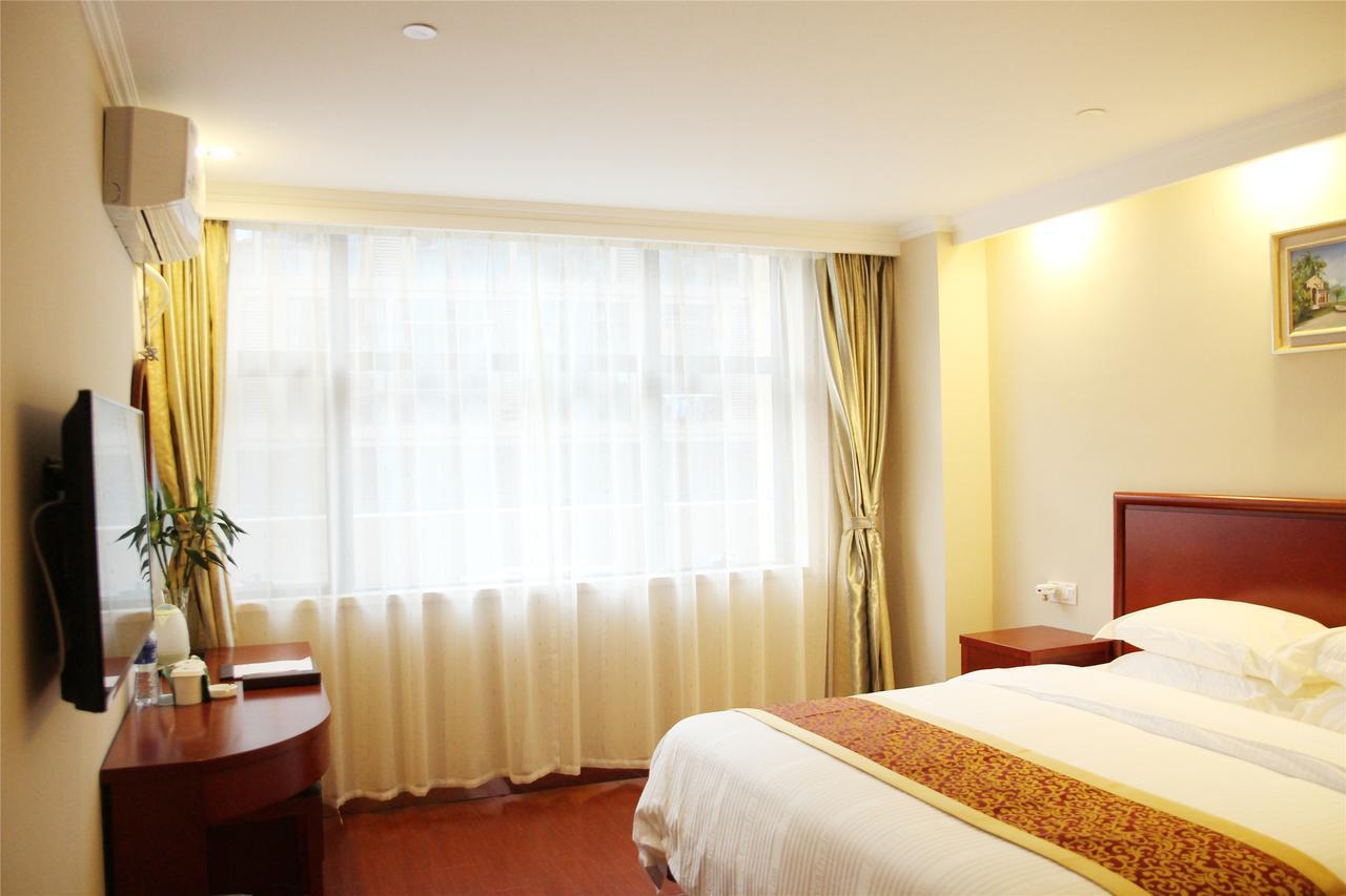 Greentree Inn Jiangsu Wuxi New District Airport Business Hotel Eksteriør bilde