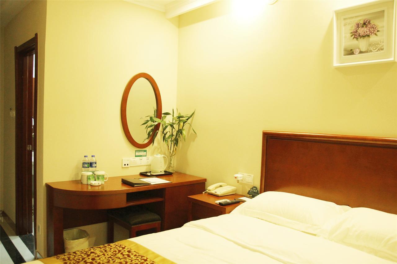 Greentree Inn Jiangsu Wuxi New District Airport Business Hotel Eksteriør bilde