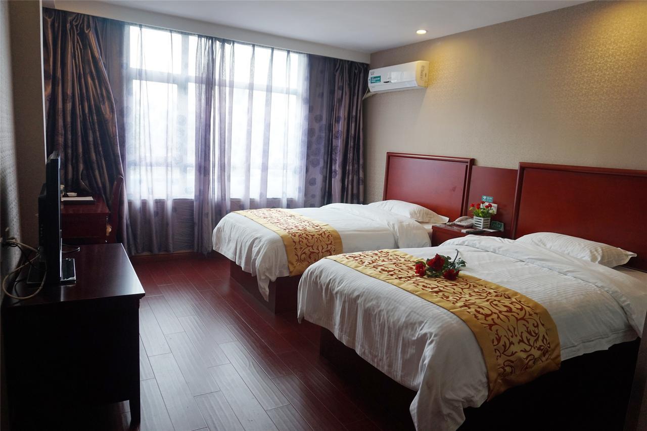 Greentree Inn Jiangsu Wuxi New District Airport Business Hotel Eksteriør bilde