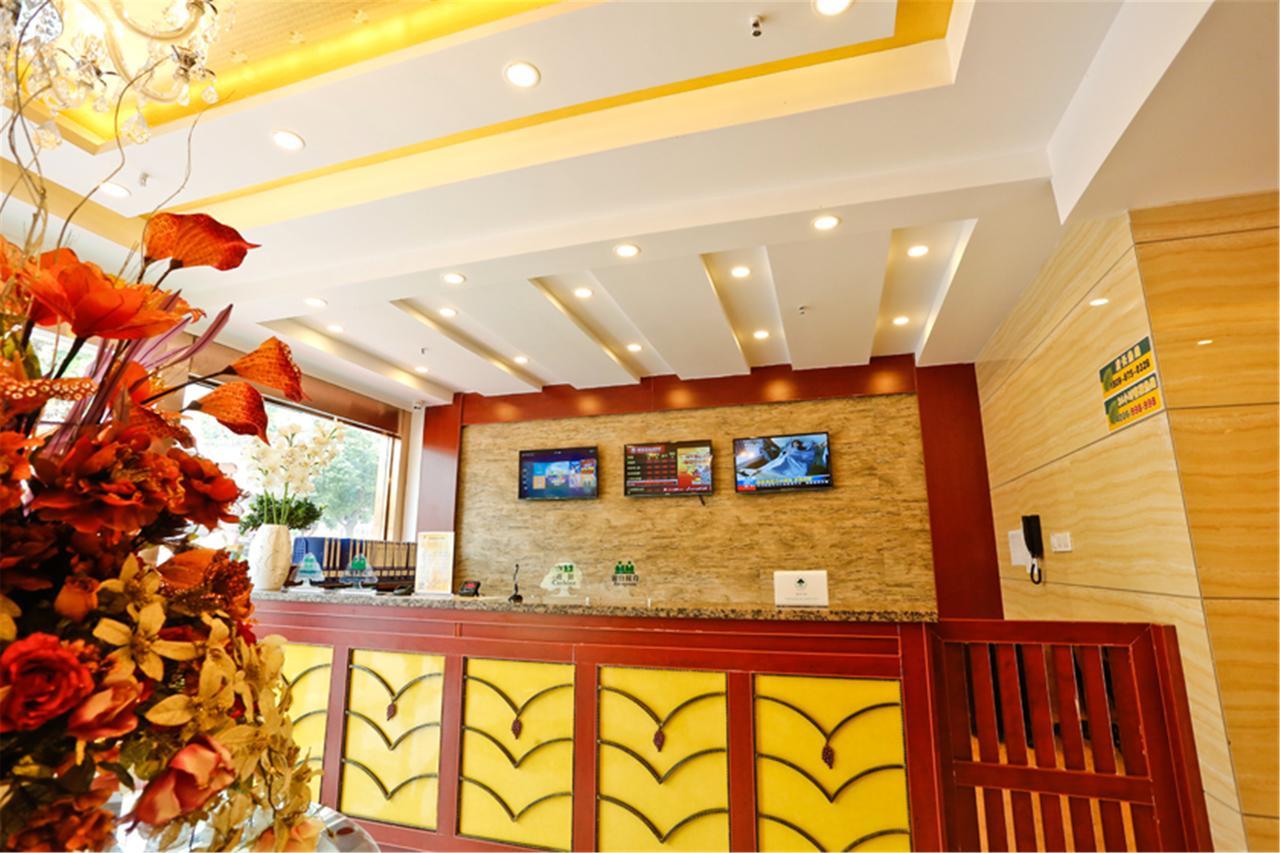 Greentree Inn Jiangsu Wuxi New District Airport Business Hotel Eksteriør bilde